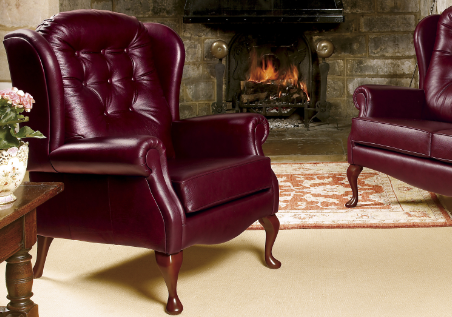 Leather Fireside Chairs